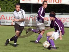 FC Gerolfing - SpVgg Altenerding - Marioa Chiaradia lässte einen Gegner stehen