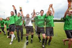 FC Gerolfing - BV Jetzendorf - Jubel vor den Fans