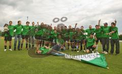 FC Gerolfing - BV Jetzendorf - HUMBA vor den Fans auf der Tribüne