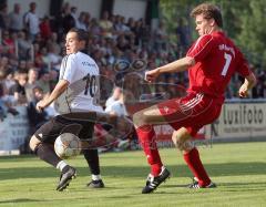 FC Gerolfing - VfR Garching - Mario Chiaradia vor voller Kulisse