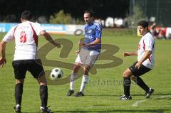 TSV Oberhaunstadt - Türkisch SV Ingolstadt - links Mujdat Karagöz, mitte Rauf Yildirim und rechts Tufan Fatih