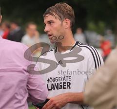 Landesliga - VfB Eichstätt - FC Gerolfing 3:1 - Manfred Kroll nach dem Spiel