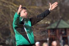 FC Gerolfing - VfB Eichstätt - Trainer Herbert Zanker