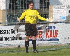 Landesliga - FC Gerolfing - BCF Wolfratshausen - Torwart Peter Zemljak