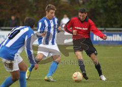 FT Ringsee - TSV Hepberg - links Patrick Krieschey und rechts aus Hepberg Emre Güngör