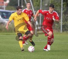 Kraiberg - VFB Friedrichshofen - links Mustafa Kadioglu und rechts Andreas Ullmarr