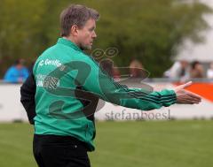 Landesliga - FC Gerolfing - FC Augsburg II - Trainer Herbert Zanker