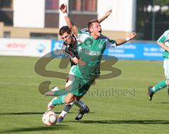 Landesliga - FC Gerolfing - FC Affing - Bernd Geiss wird gefoult