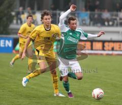 Landesliga - FC Gerolfing - FC Augsburg II - Bernd Geiss wird gefoult
