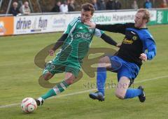 FC Gerolfing - SC Fürstenfeldbruck - Bastian Blabl gefährlich vor dem Tor