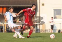 VfB Friedrichshofen - 1860 München - Freundschaftsspiel - rechts Denis Jukovskij und links Daniel Halfar