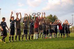 Relegation Kreisklasse - FC Gelbelsee - TV 1861 Ingolstadt - 2:7 - Jubel über den Aufstieg, Spielertrainer Waldemar Bergstreiser