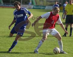 TSV Kösching -  TSV Rohrbach - links Martin Jelinek und rechts Franz Kufner