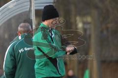 Landesliga - FC Gerolfing - SG DJK Rosenheim - Trainer Herbert Zanker