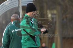 Landesliga - FC Gerolfing - SG DJK Rosenheim - Trainer Herbert Zanker