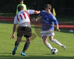 TSV Oberhaunstadt - Türkisch SV Ingolstadt - Zweikampf links Ali Erbas und rechts Tobias Maurer