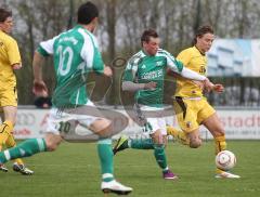 Landesliga - FC Gerolfing - FC Augsburg II - Bernd Geiss am Ball