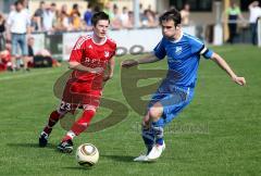 VfB Friedrichshofen - TSV Mailing - links George Dinter (VfB) rechts Christoph Bayerlein