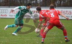 FC Gerolfing - TSG Thannhausen - Ismaili Emin links greift an
