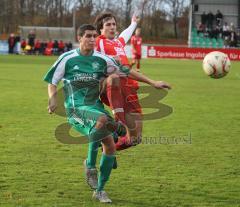 FC Gerolfing - TSG Thannhausen  links Moritz Bartoscheck