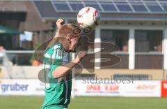 Landesliga - FC Gerolfing - FC Affing - Kopfball Berthold Schneider