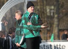 Landesliga - FC Gerolfing - SG DJK Rosenheim - Trainer Herbert Zanker