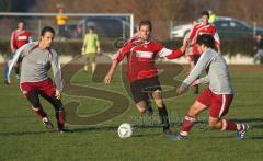 TSV Gaimersheim - TSAV Altmannstein - links Robin Blank (A) mitte Markus Bauer (G) und rechts Benny Jornitz