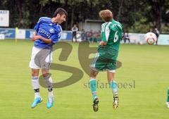 TSV Oberhaunstadt - TSV Jetzendorf - links Maximiliam Kopold links köpft