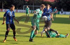 FC Gerolfing - SpVgg Feldmoching - Steffen Schneider am Ball