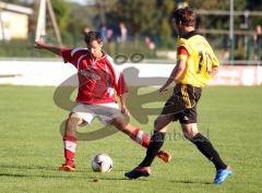 SV Buxheim - FC Hitzhofen - links Tom Hartwig (Buxheim) rechts Johannes Welser (Hitzhofen)