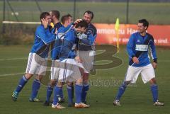 TSV Oberhaunstadt - FC Eitting - Tor Jubel Tobias Maurer mitte