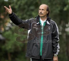 SV Manching - FC Gerolfing 3:1 - Trainer Gerolfing Peter Mack