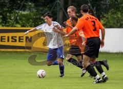 TSV Oberhaunstadt - SV Nord-Lerchenau - Alexander Lehmeier wird komplett überwacht