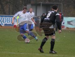 TSV Oberhaunstadt - TSV Dachau - links Maximilian Müller kämpft sich nach vorne