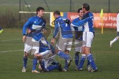 TSV Oberhaunstadt - FC Eitting - Tor Jubel Tobias Maurer links