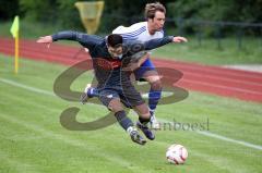 Bezirksliga Oberbayern Nord TSV Oberhaunstadt gegen TürkGücü Ataspor München Michael Wittmann weis sich nur mit einem Foul zu helfen Foto: Jürgen Meyer