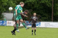 FC Gerolfing - 1.FC Miesbach - Kopfball Steffen Schneider