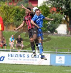 FC Hepberg - TSV Mailing - links Ibrahim Demir (Hepberg), rechts Daniel Oberpriler