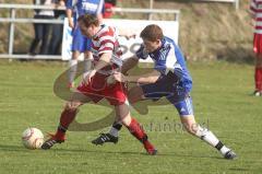 TSV Kösching - TSV Rohrbach - vorne Peter Lalanz (Kösching) hinten Andreas Gumbiller