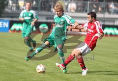 FC Gerolfing - FC Falke Markt Schwaben - links Florian Ihring (Gerolfing)