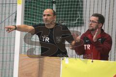 Oberbayerische Fußball Hallenmeisterschaft - Halbfinale Türkisch SV Ingolstadt - ESV Traunstein 3:2 - Trainer Soner Özgür