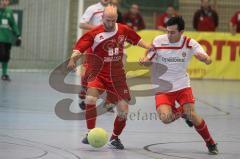 Oberbayerische Fußball Hallenmeisterschaft - Halbfinale Türkisch SV Ingolstadt - ESV Traunstein 3:2