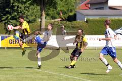 TSV Lichtenau gegen TSV Reichertshausen - Yilmat Ali von Lichtenau verfehlt nur knapp - Foto: Jürgen Meyer