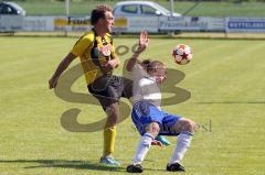 TSV Lichtenau gegen TSV Reichertshausen - Gloeckl Korbinian wird vom Reichertshausner Spieler abgeblockt -Foto: Jürgen Meyer