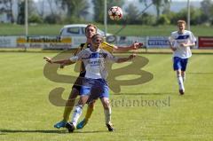 TSV Lichtenau gegen TSV Reichertshausen - Gloeckl Korbinian wird vom Reichertshausner Spieler abgeblockt -Foto: Jürgen Meyer