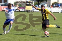 TSV Lichtenau gegen TSV Reichertshausen - Greuner Erwin von Lichtenau mit Schuß auf`s Tor -Foto: Jürgen Meyer