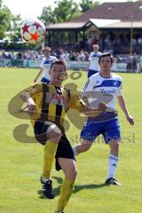 TSV Lichtenau gegen TSV Reichertshausen - Merwald ralf scheitert am Keeper der Reichertshausner -Foto: Jürgen Meyer