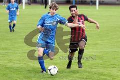 Kreisliga TSV Großmehring gegen TSV Hepberg Calik Sanser kann nur durch ein Foul retten Foto: Jürgen Meyer