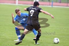 Kreisliga TSV Großmehring gegen TSV Hepberg Calik Somer lässt Gegenspieler mit Körpertäuschung aussteigen Foto: Jürgen Meyer