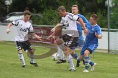 VFB Friedrichshofen - TSV Mailing - mitte Torsten Holm mit links George Dinter (beide VfB)